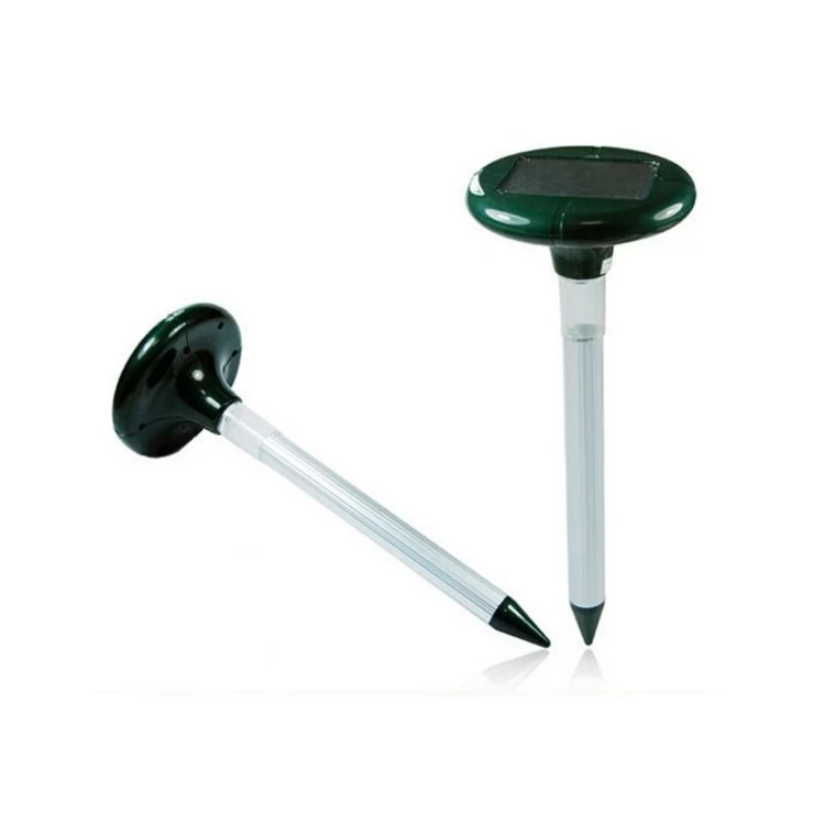 Solar Sonic Pest Snake Repeller with LED Light