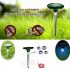 Solar Sonic Pest Snake Repeller with LED Light