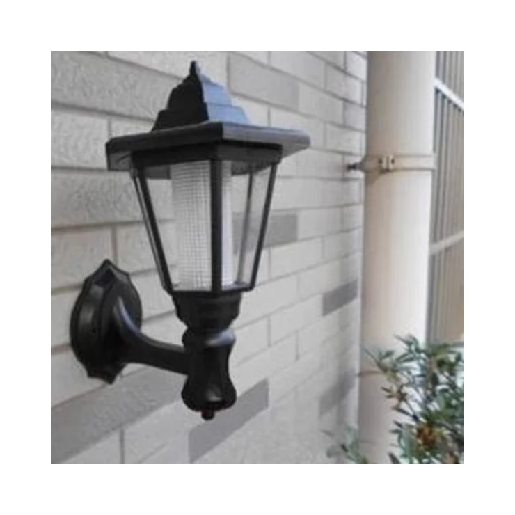 Elegant Outdoor Wall Solar LED Lamp