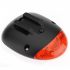 Road Safety Solar Bike Rear Tail 2 LED Light 3 Modes